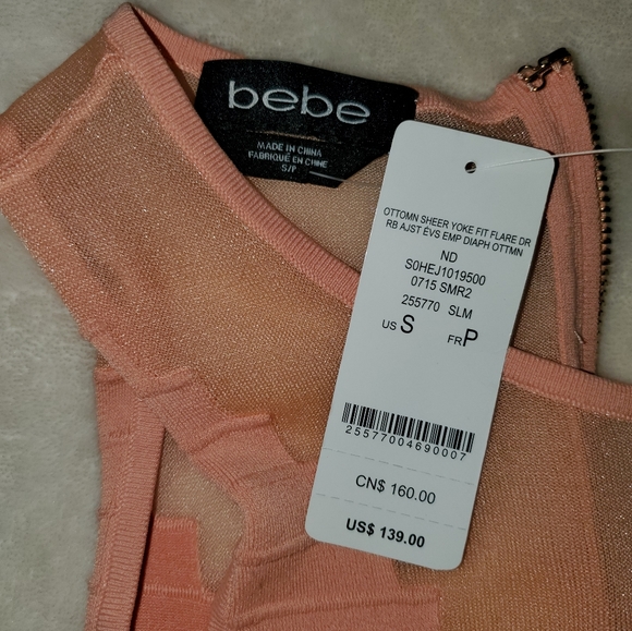 Bebe spring dress size S - Picture 4 of 4